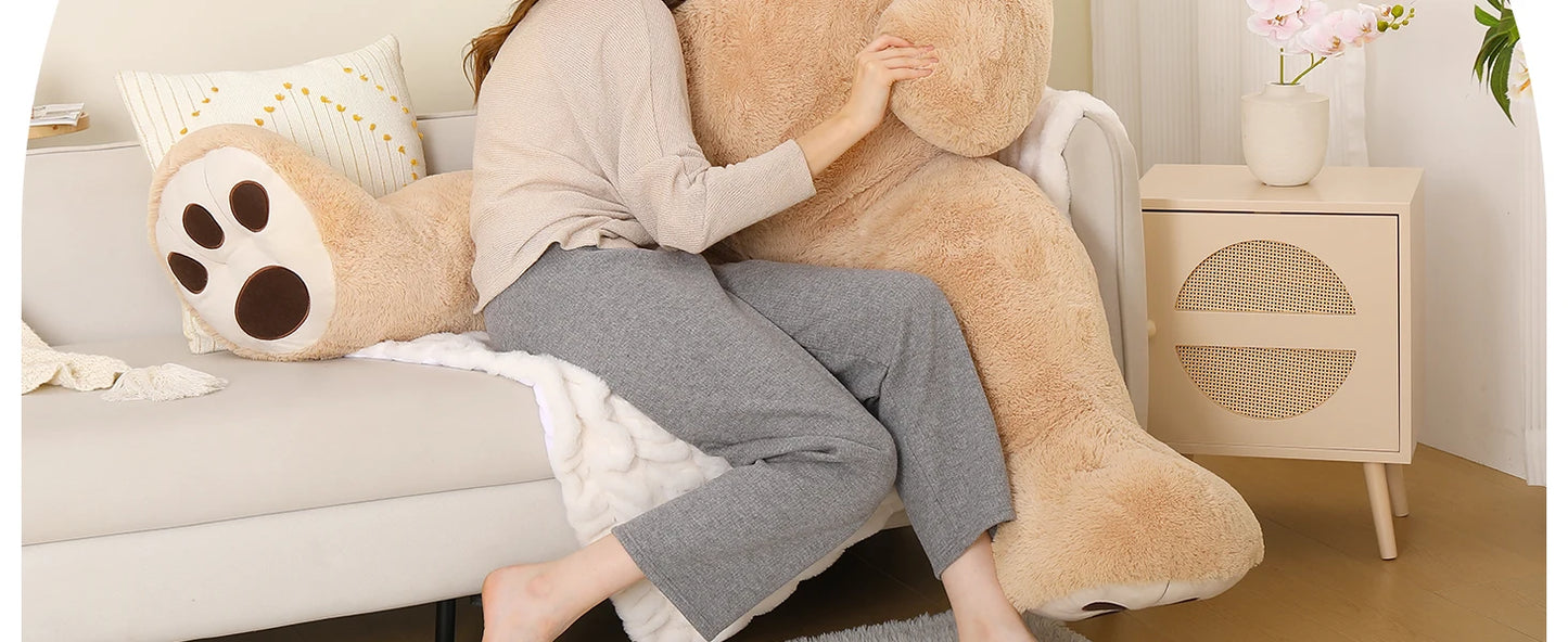 Giant Plush Teddy Bear for Couples and Baby Showers
