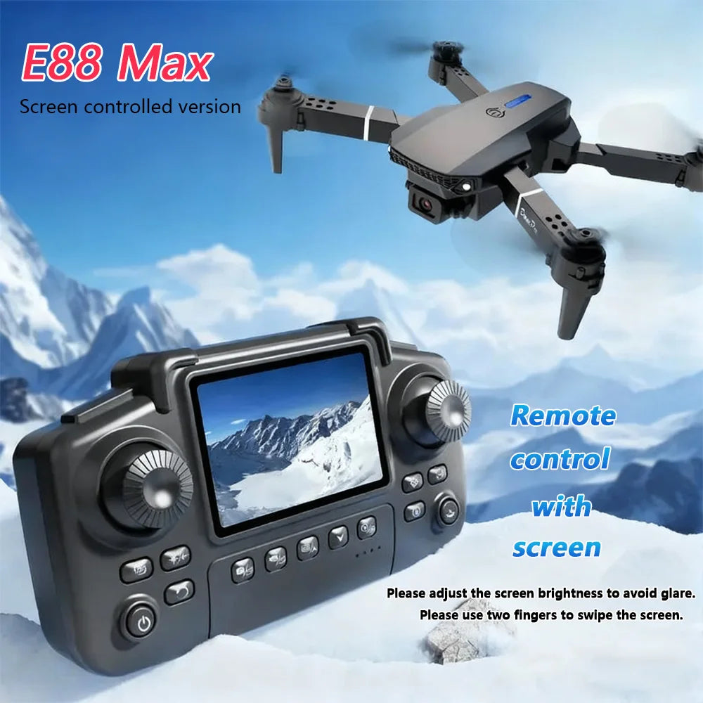 4K Drone For Professional Videography With Remote Control Screen