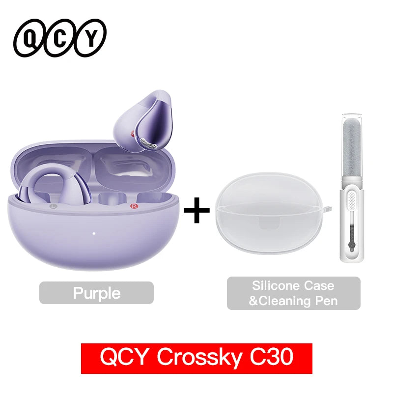 QCY Crossky C30 Wireless Earphones Bluetooth 5.4 Open Ear