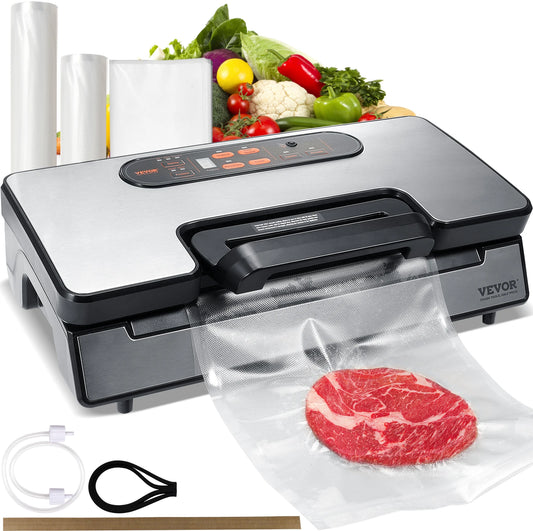 SucceBuy Vacuum Sealer With Free Bags For Food Preservation
