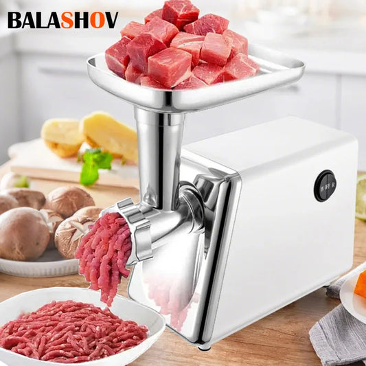 Heavy Duty Electric Meat Grinder With Blades And Sausage Stuffer