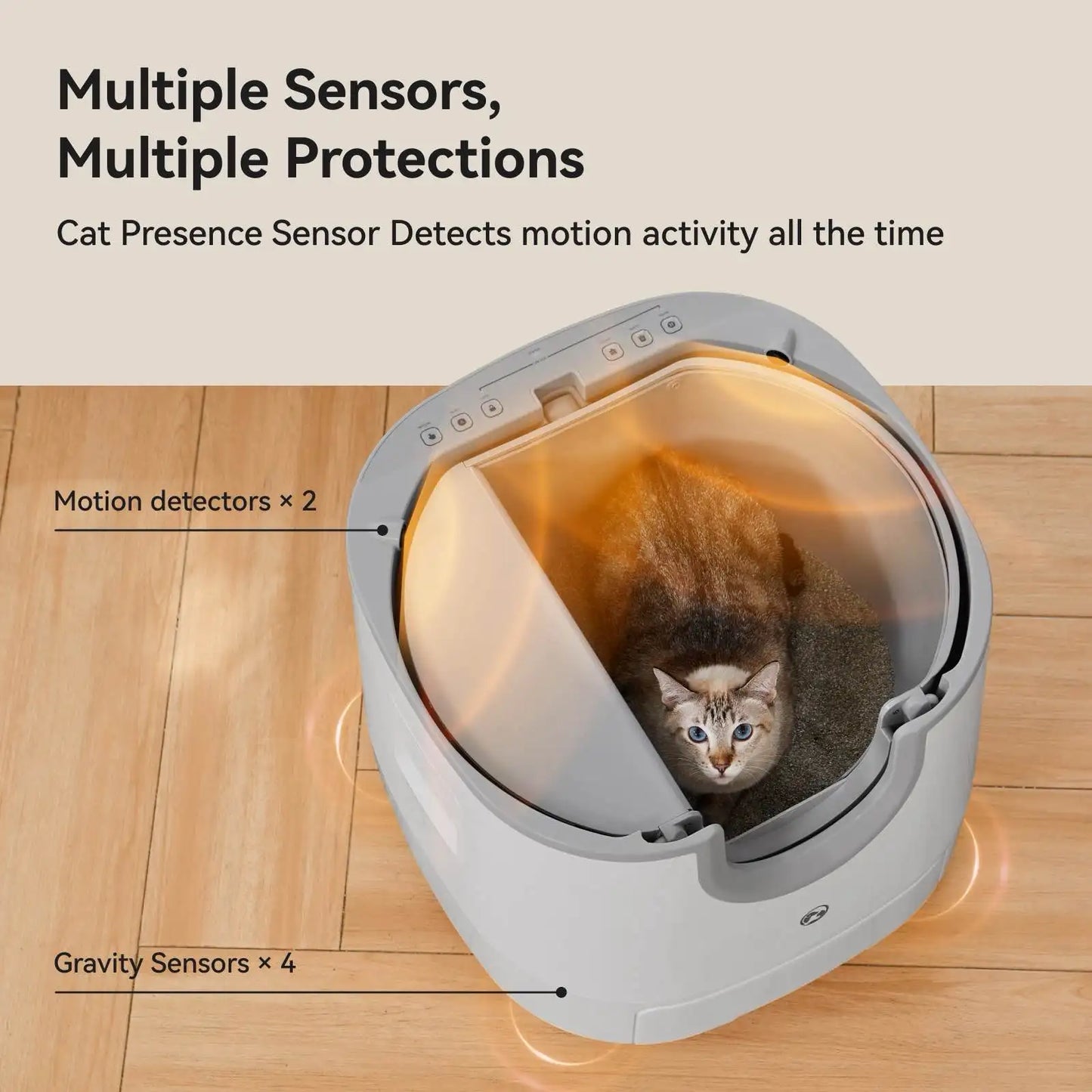 Furoomate Automatic Self Cleaning Cat Litter Box For Hygienic Freshness