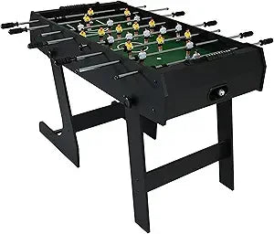 Foldable Foosball Table With Score Keeper For Indoor Play