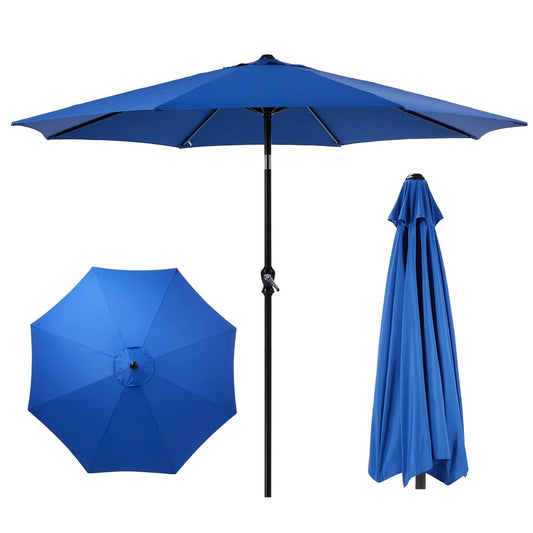 Outdoor Umbrella With Tilt Push Button And UV Resistant