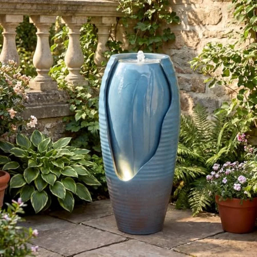 Outdoor Jar Water Fountain
