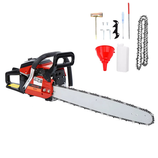 Gas Powered Chainsaw for Effortless Outdoor Cutting Tasks