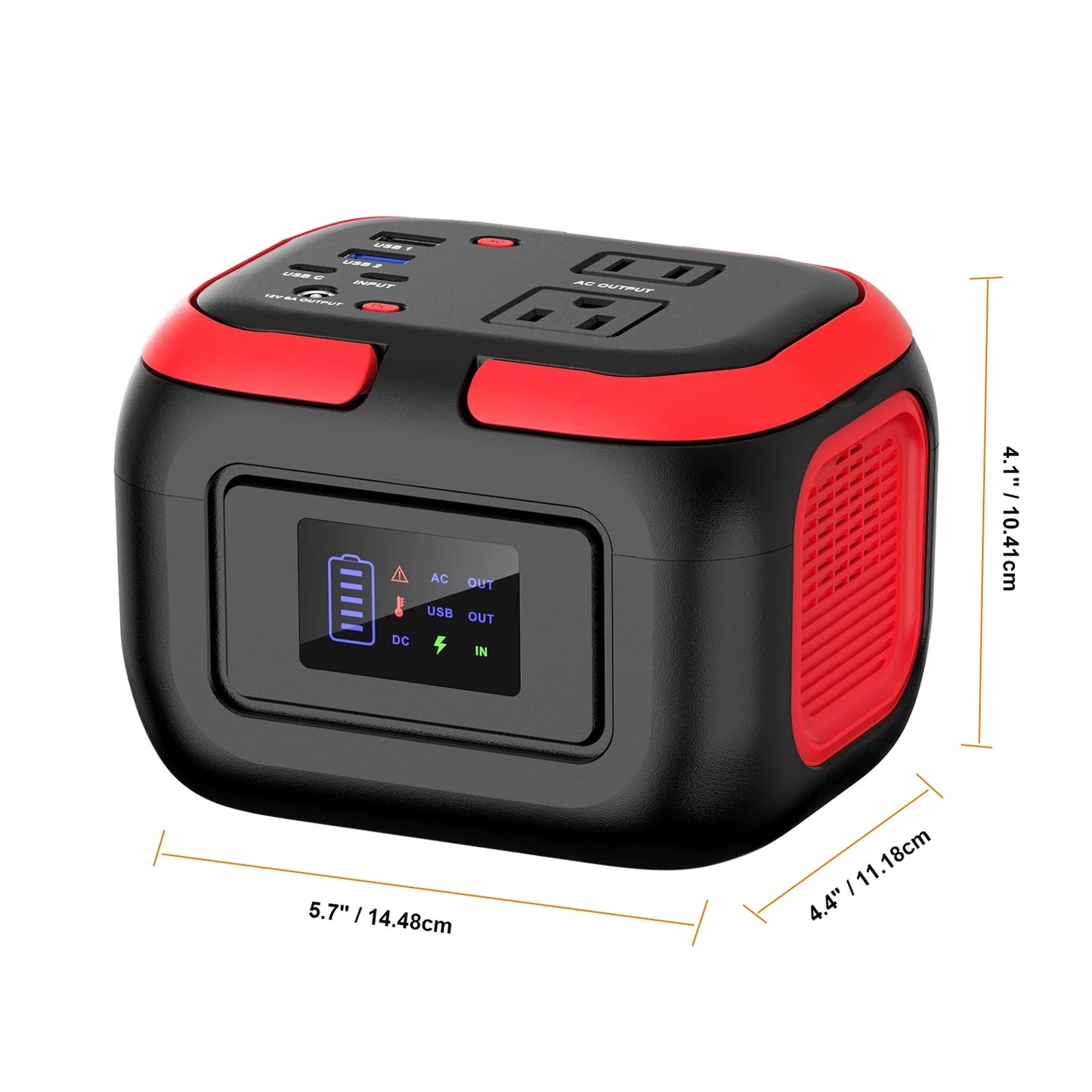 600W Portable Power Station Solar Generator For Camping