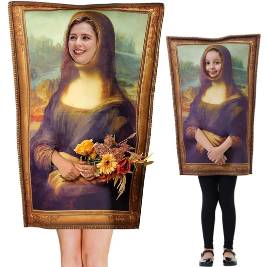 Famous Paintings Costume Mona Lisa And The Scream Dress Up