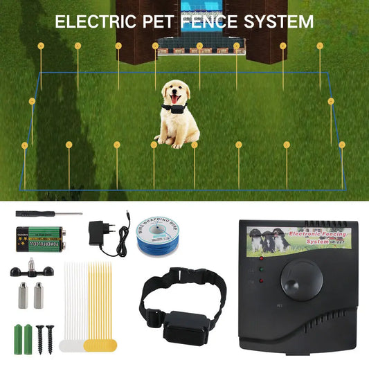 Waterproof Electric Dog Fence System for Training and Containment