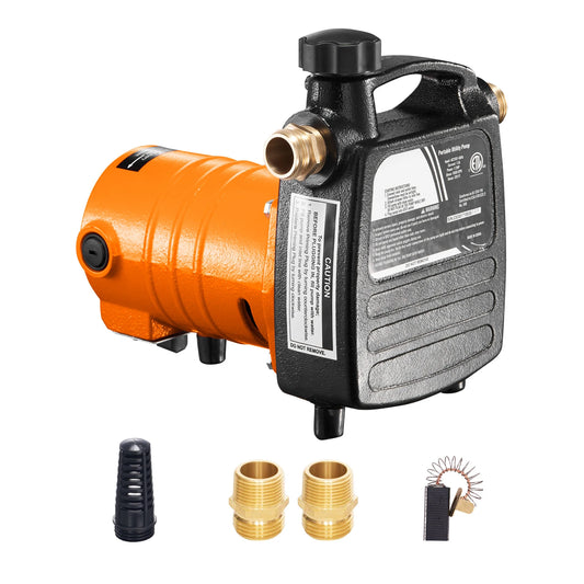 SucceBuy Cast Iron Water Transfer Pump for Garden and Pond