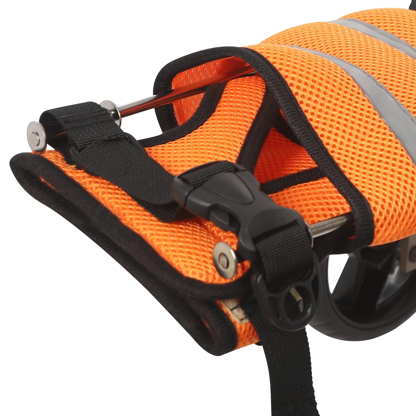 Adjustable Pet Wheelchair For Back Legs Aluminum Frame