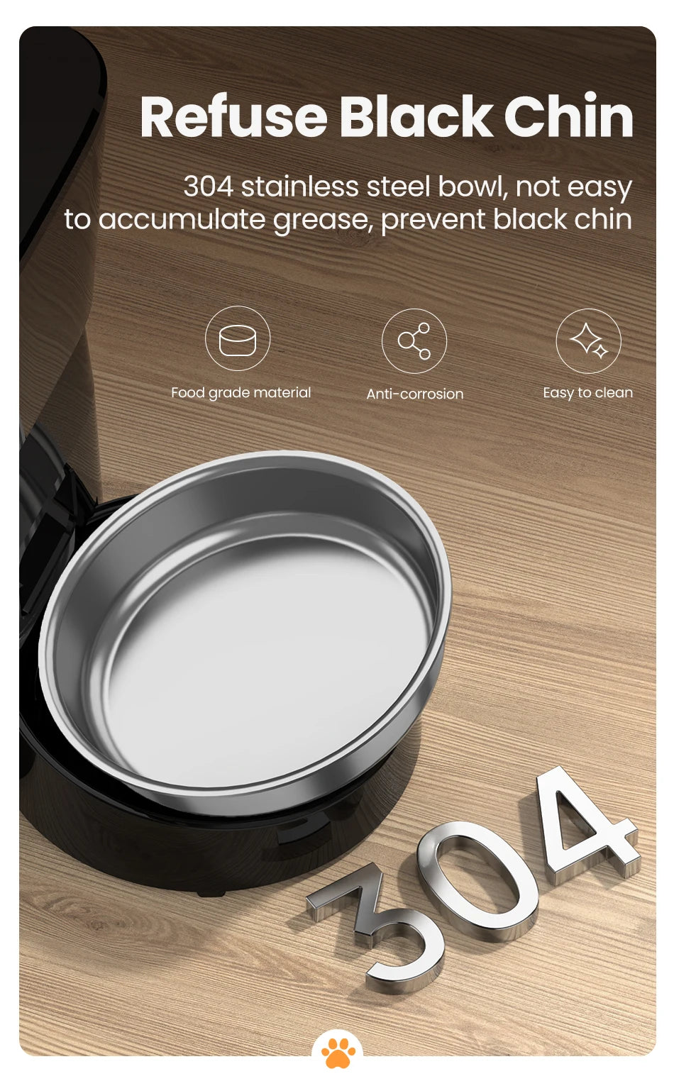 Rojeco Automatic Pet Feeder For Cats With Smart Control