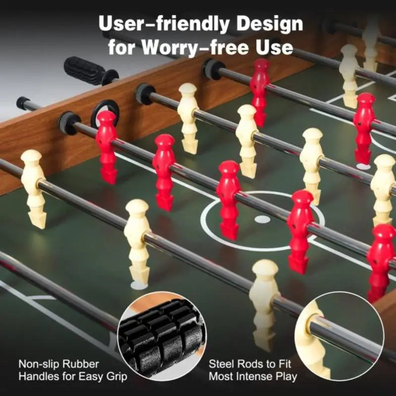 3-In-1 Game Table With Soccer For Family Game Rooms