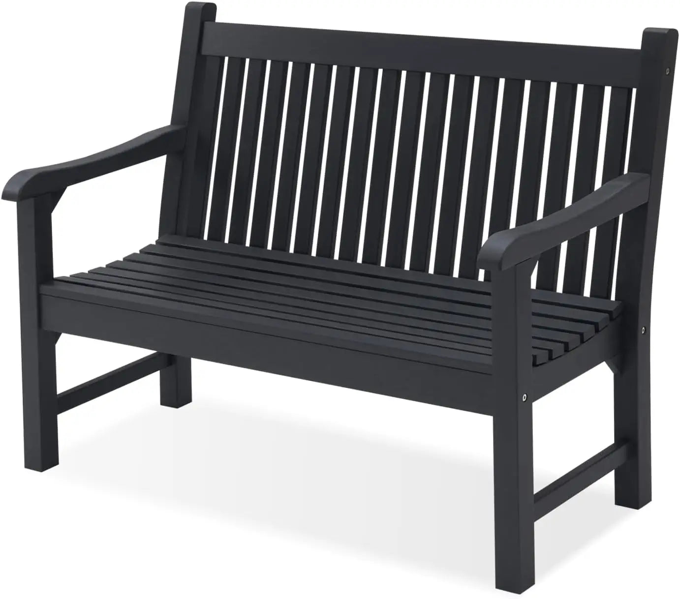 All Weather Garden Bench For Two Poly Lumber Patio Seating