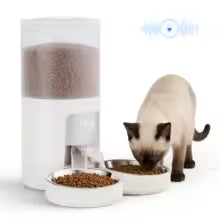 Smart WiFi Automatic Dual Bowl Pet Feeder